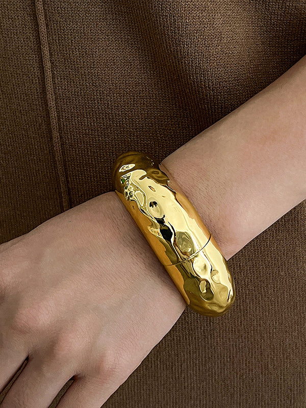 Bracelet géométrique brillant