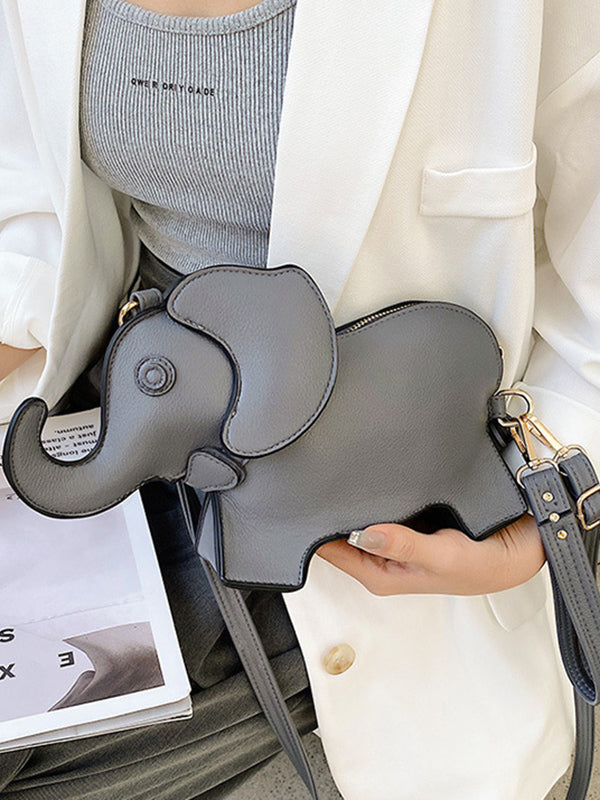 Sac à main en forme d'éléphant en PU