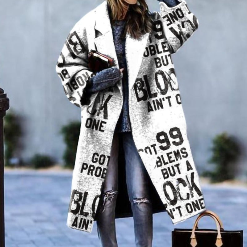 Manteau long élégant pour femmes
