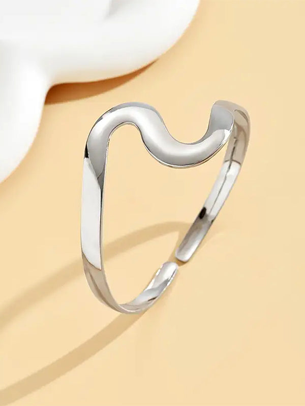 Bracelet réglable à coupe irrégulière