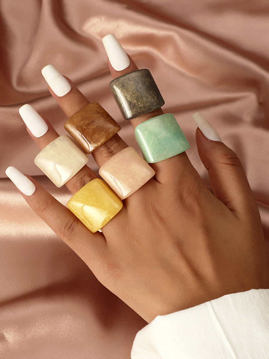 Bague géométrique
