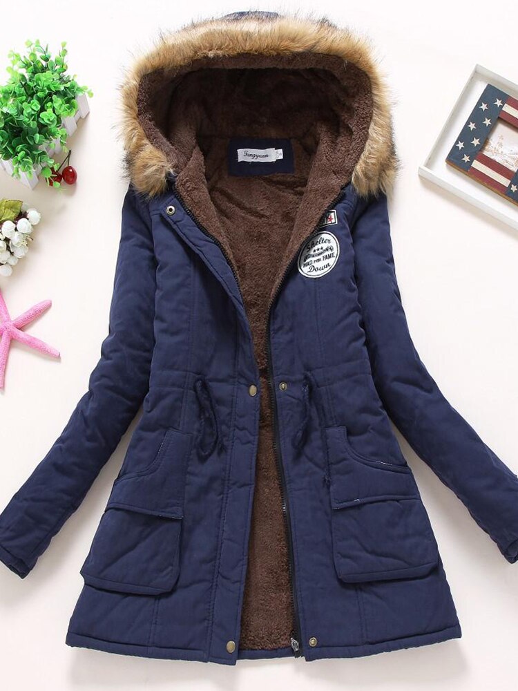 Veste d'hiver élégante, confortable et polyvalente pour femmes