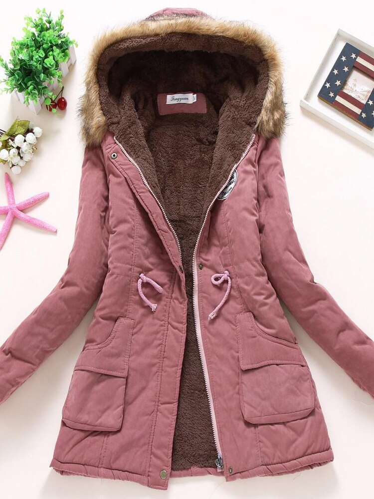 Veste d'hiver élégante, confortable et polyvalente pour femmes