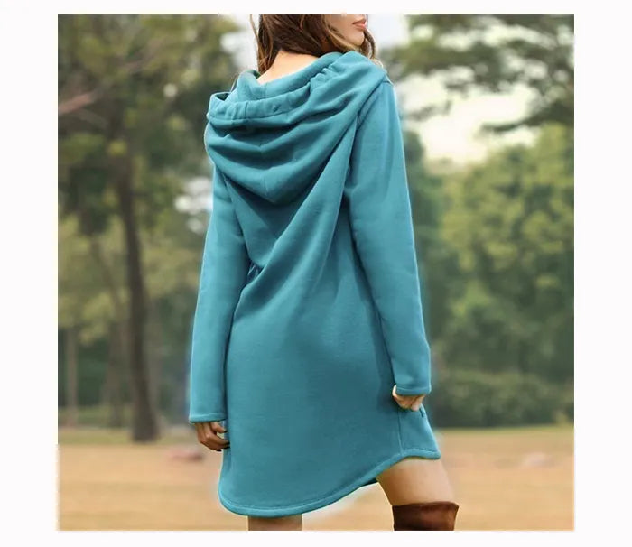 Sophie | Robe à capuche élégante pour femmes, décontractée et confortable