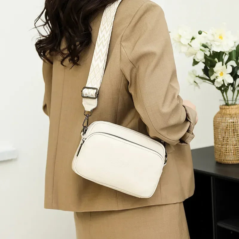 Linea - Sac à bandoulière en cuir luxueux