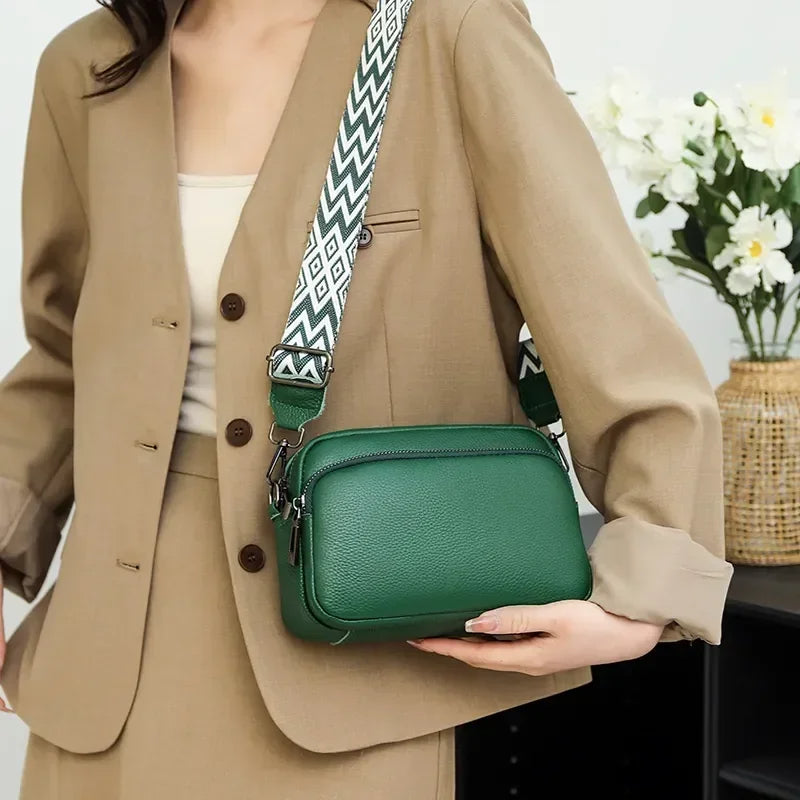 Linea - Sac à bandoulière en cuir luxueux