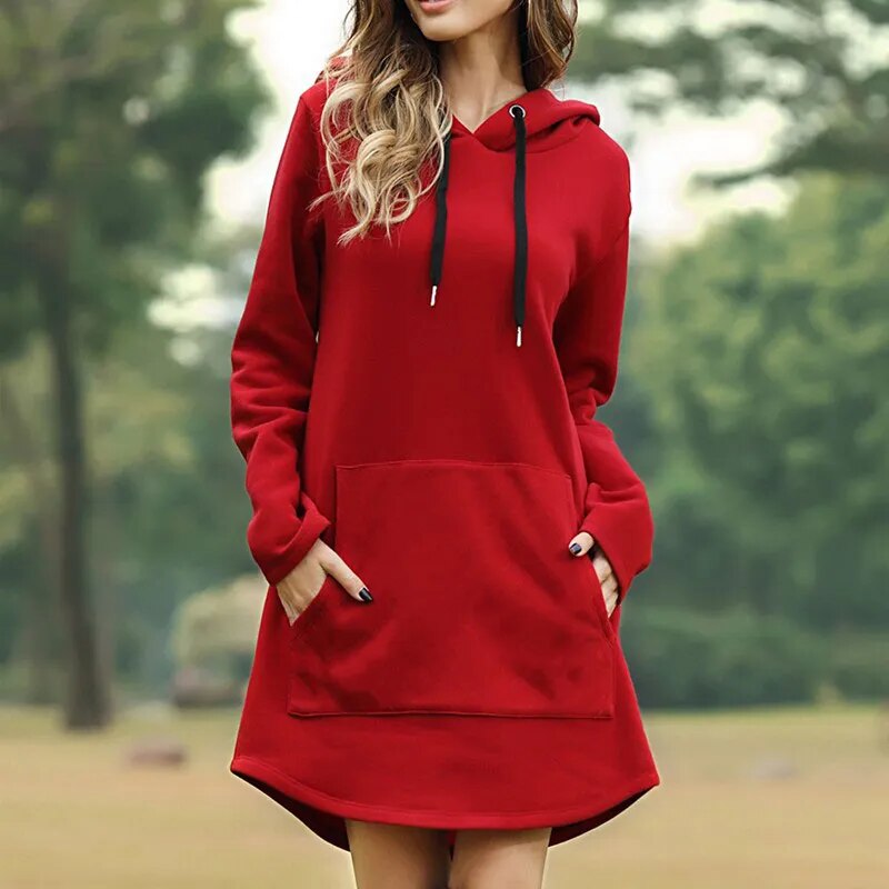 Sophie | Robe à capuche élégante pour femmes, décontractée et confortable