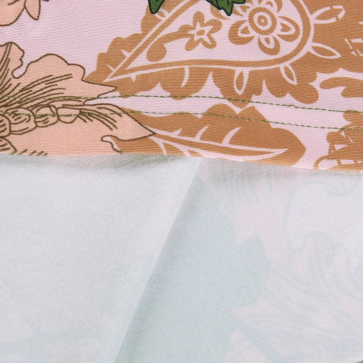 Lianna | Robe maxi avec accents floraux roses