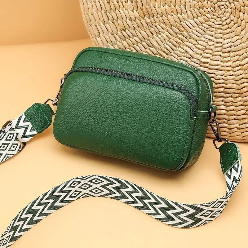 Linea - Sac à bandoulière en cuir luxueux