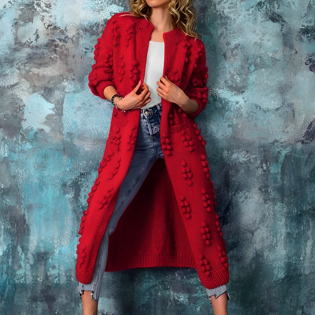 Manteau pour femmes en tricot - ROWOHT