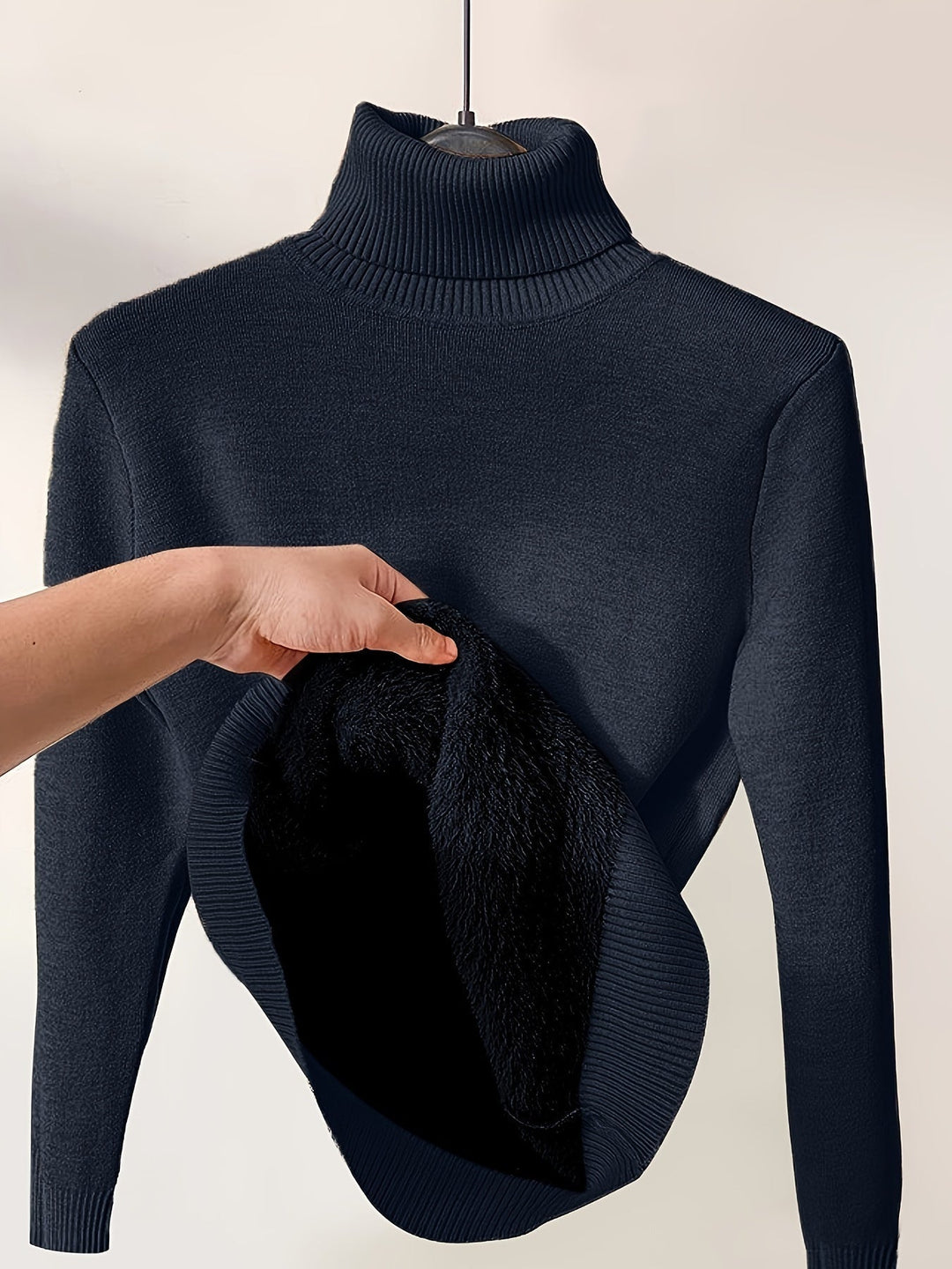 Pull à col roulé élégant pour femmes
