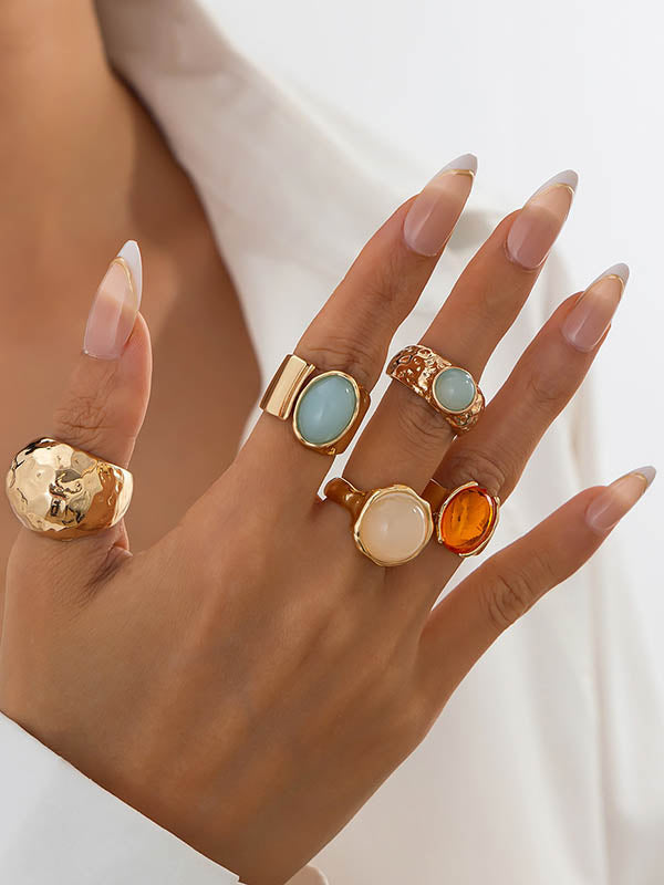 Bague géométrique