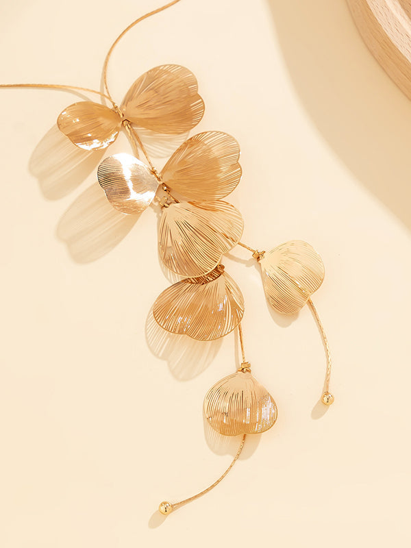 Collier en forme de fleur