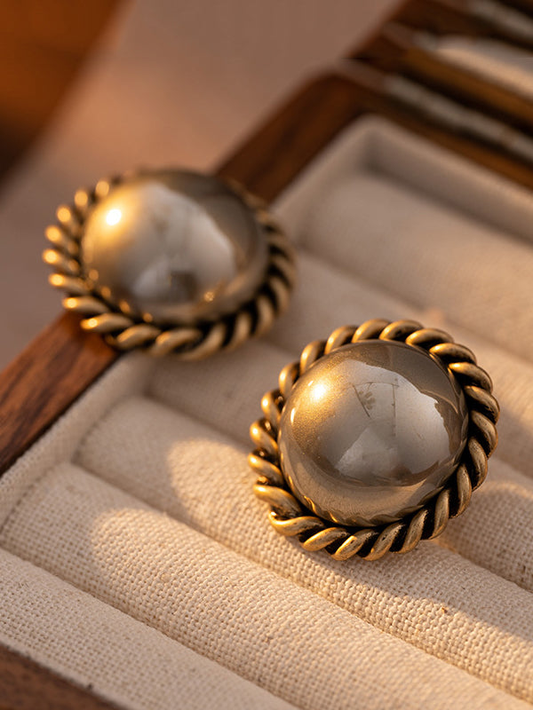 Boucles d'oreilles géométriques