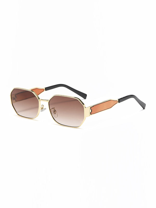 Lunettes de soleil géométriques anti-UV