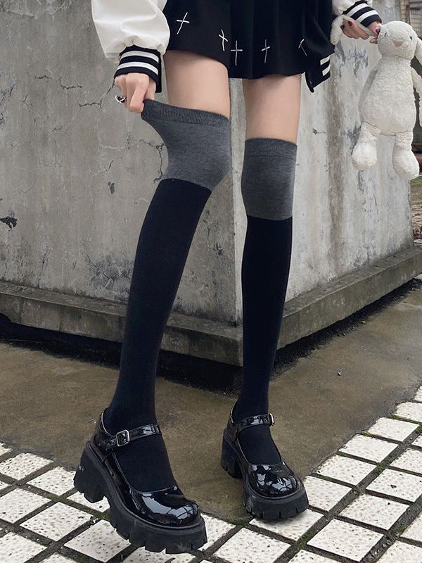 Chaussettes chaudes en velours