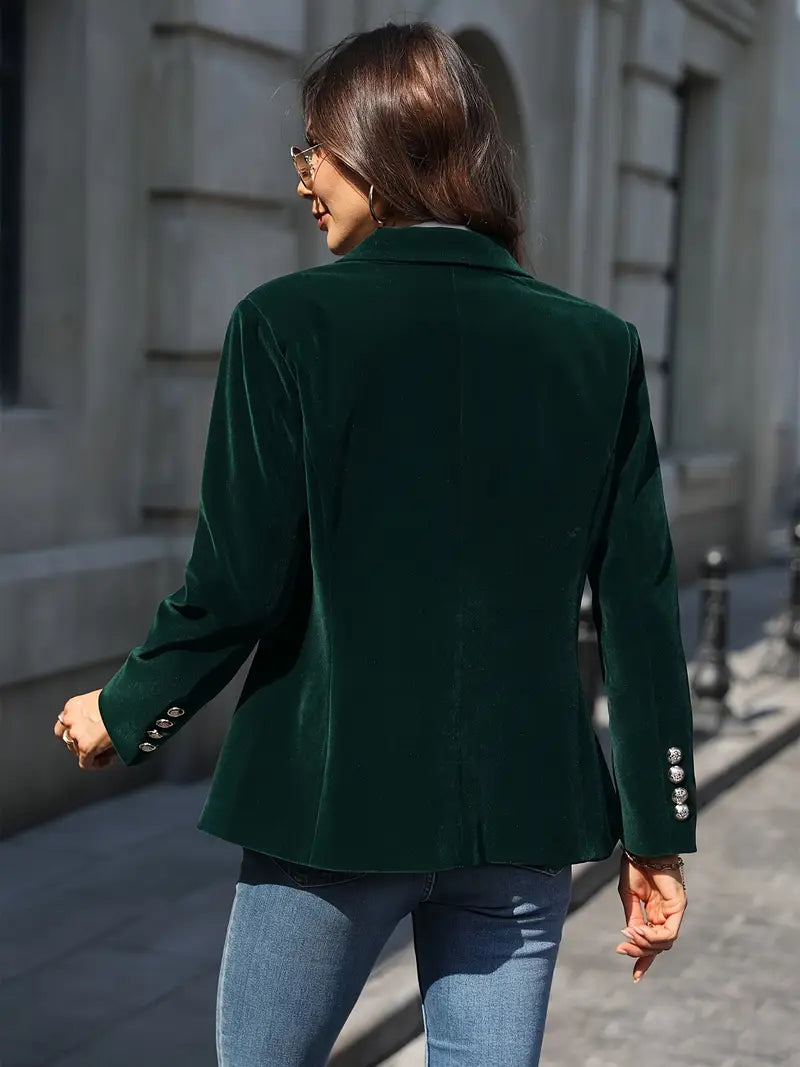 Bella | Blazer en velours doux et élégant pour femmes