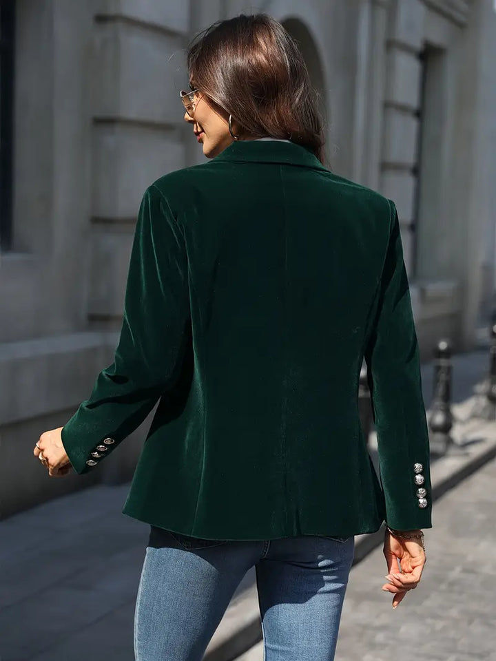 Bella | Blazer en velours doux et élégant pour femmes