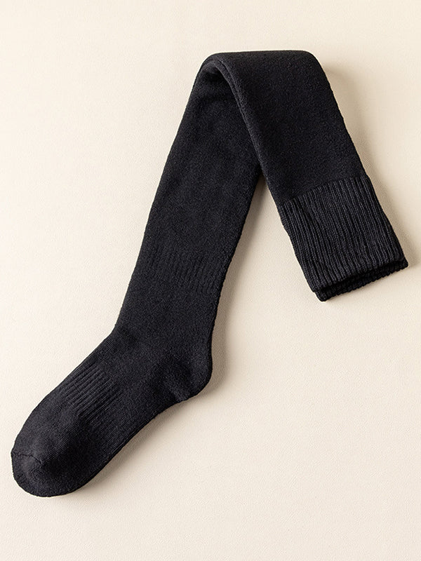 Chaussettes chaudes en velours