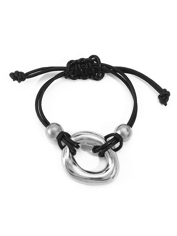 Parure bracelet et collier géométrique