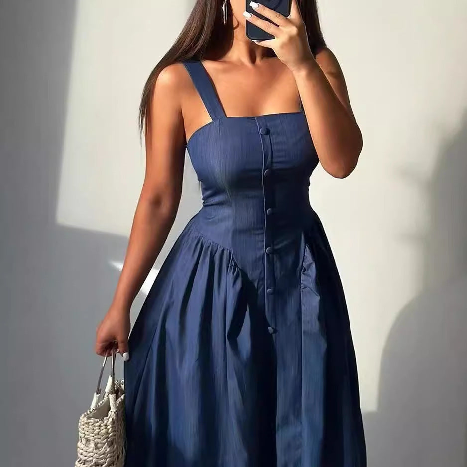 Valeria - Robe midi avec corset