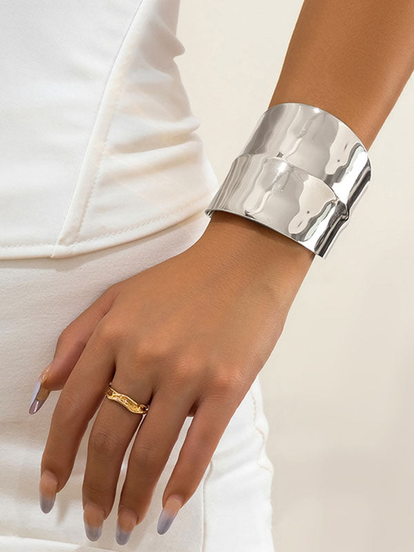 Bracelet géométrique couleur unie