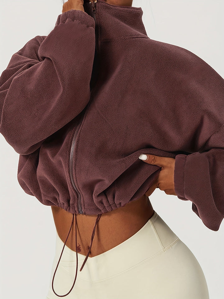Velexia | Crop-Top en Fleece