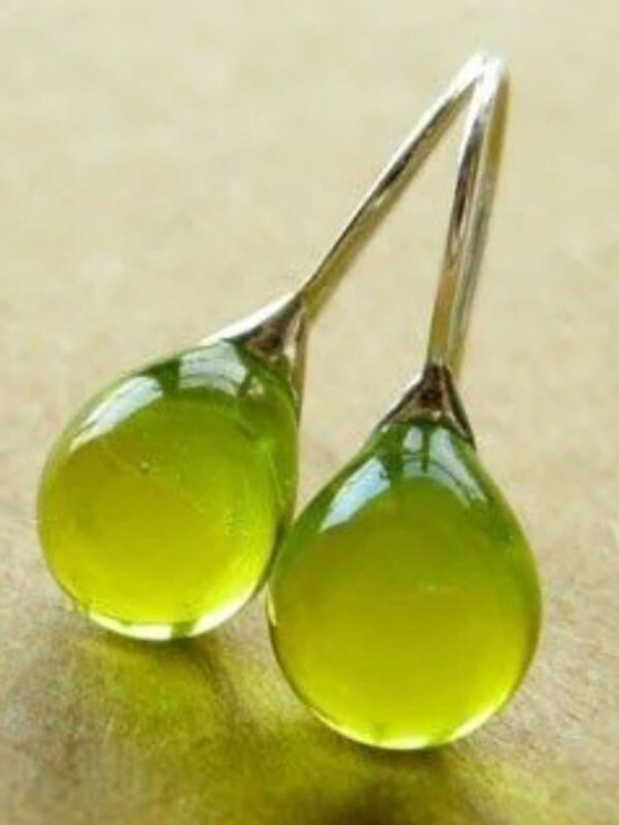 Boucles d'oreilles en forme de goutte