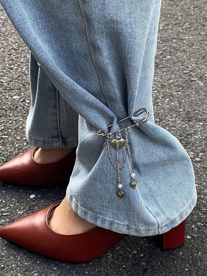 Broche en forme de cœur