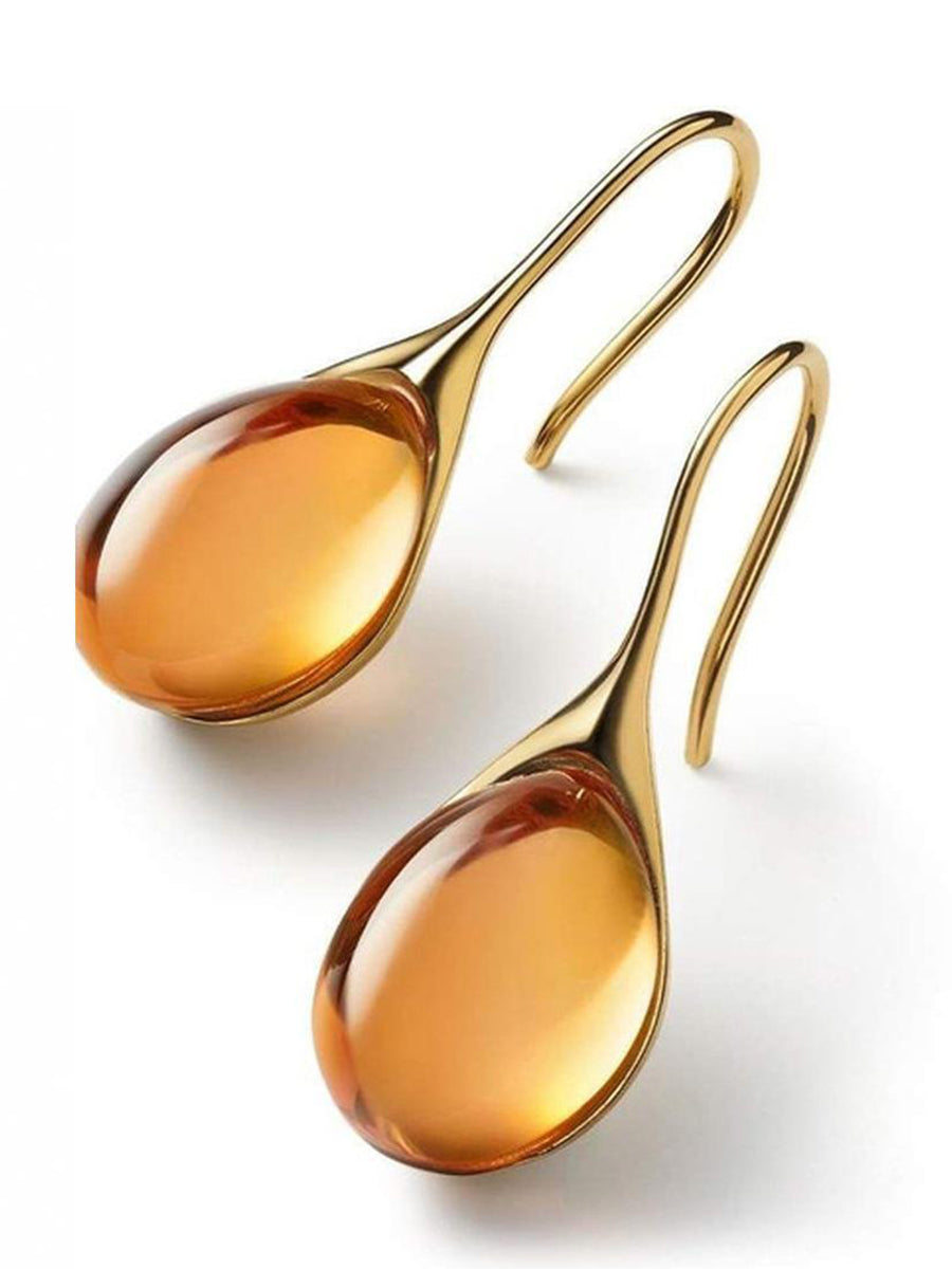Boucles d'oreilles en forme de goutte