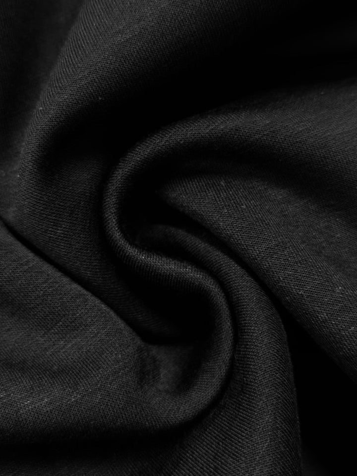 Robes longues amples sans manches, couleur unie, fendues sur le côté, col châle