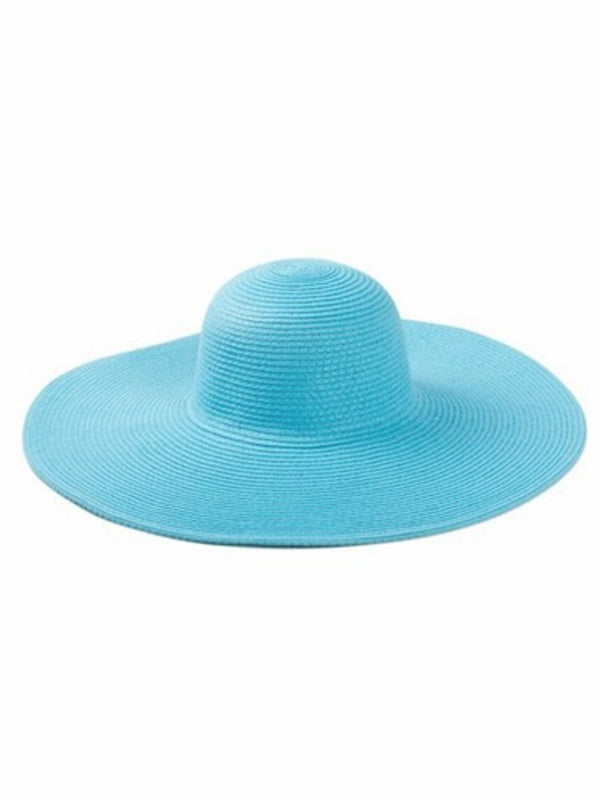 Chapeau à large bord simple et décontracté, 10 couleurs