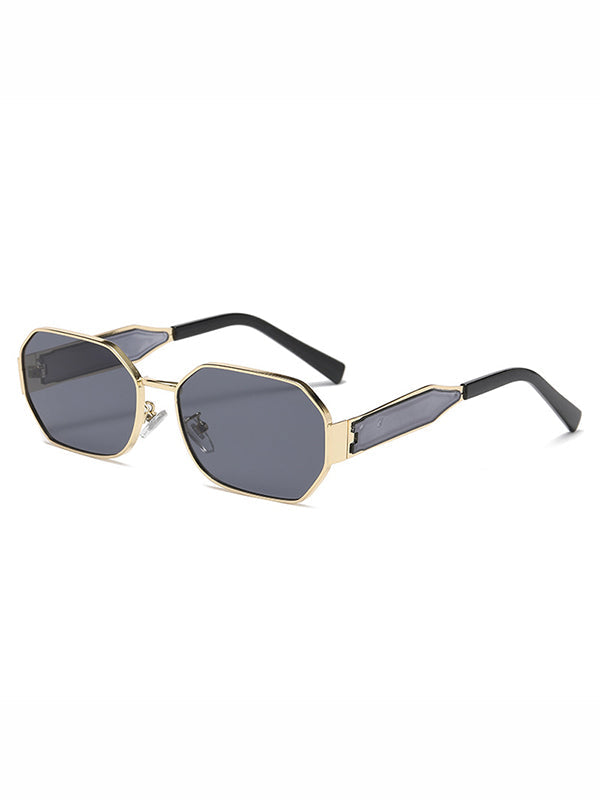 Lunettes de soleil géométriques anti-UV