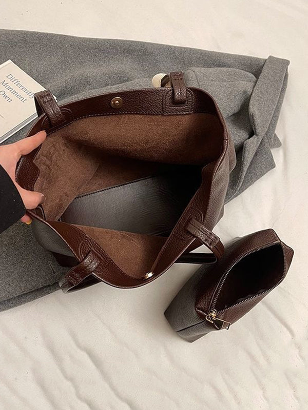 Sac fourre-tout Normcore de couleur unie