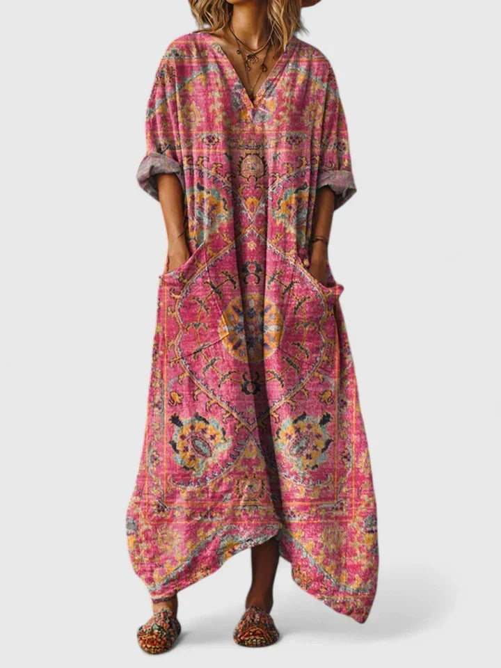 Julia | Robe maxi femme élégante et décontractée à la fois
