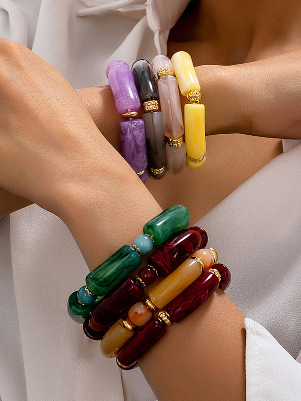 Bracelet géométrique