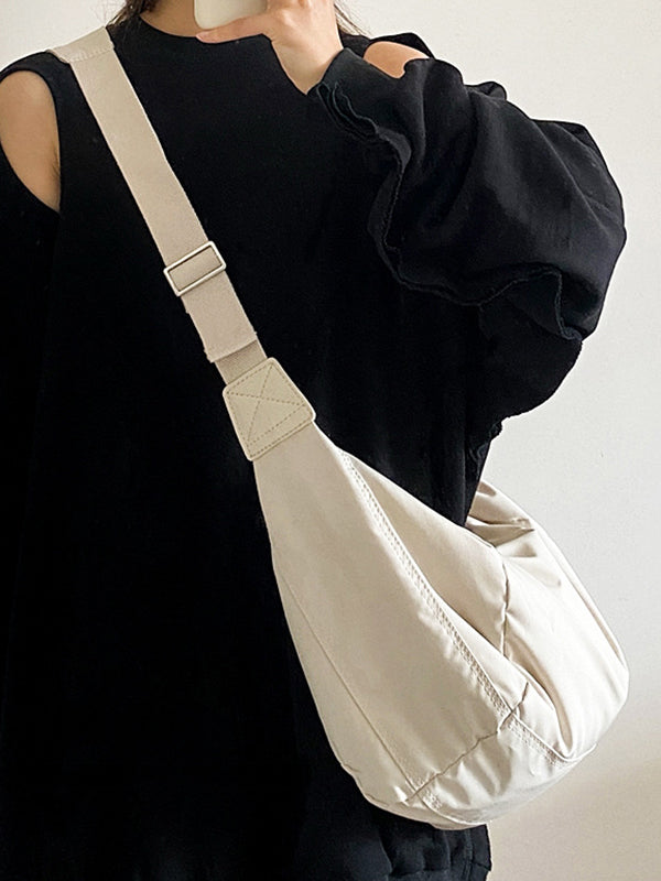 Sac décontracté couleur unie