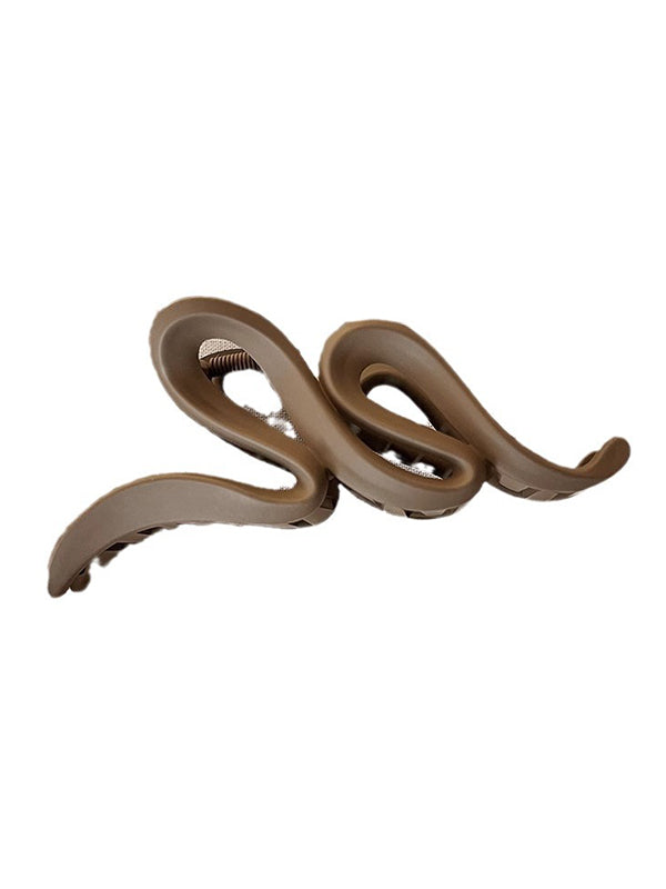 Pince à cheveux griffe géométrique