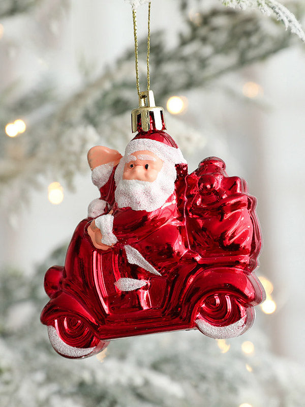 2 pièces nouveau bonhomme de neige maison crème glacée noël arbre décorations pendentif