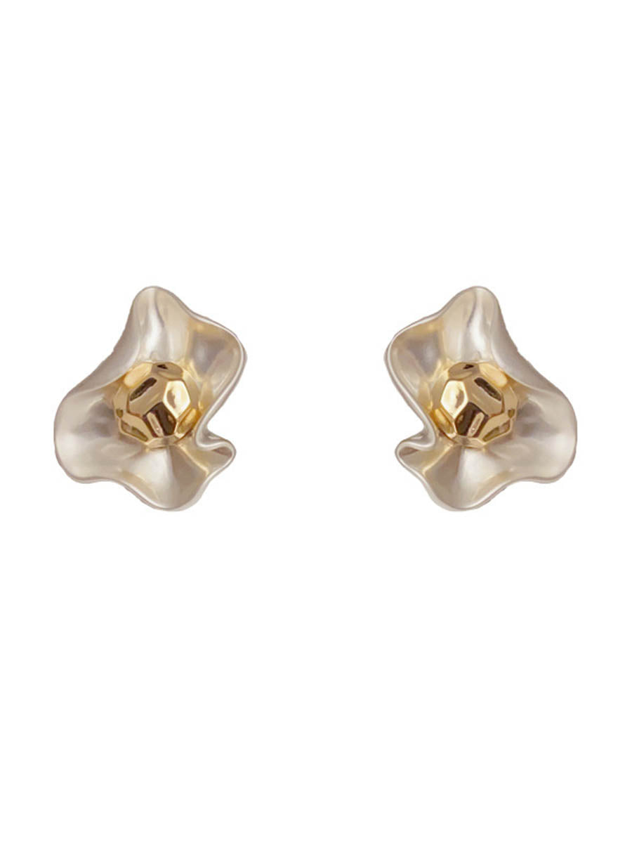 Boucles d'oreilles en forme de fleur