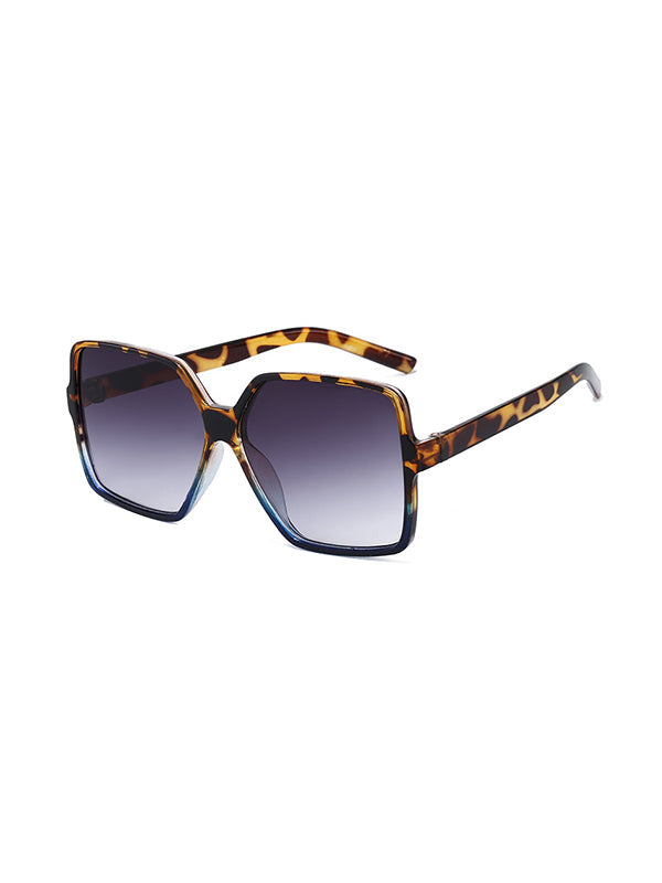 Lunettes de soleil géométriques anti-UV