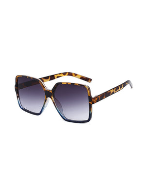 Lunettes de soleil géométriques anti-UV