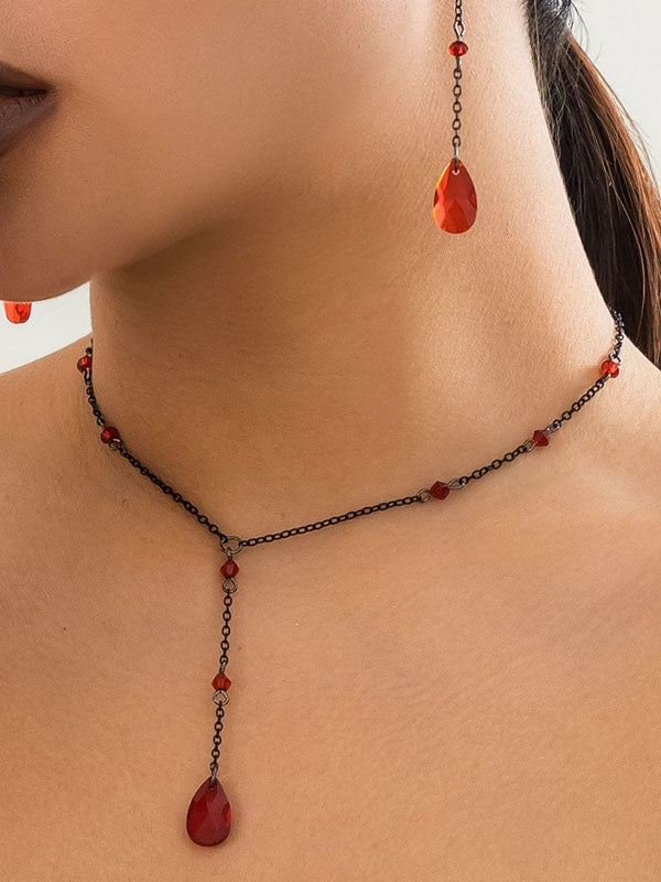 Collier à pompons