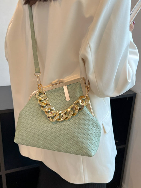 Sac à main géométrique à chaîne