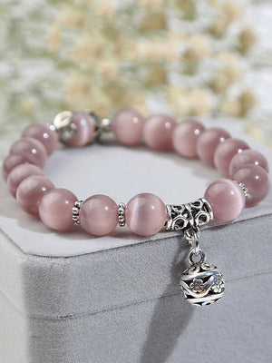 Bracelet original simple en pierre de 5 couleurs