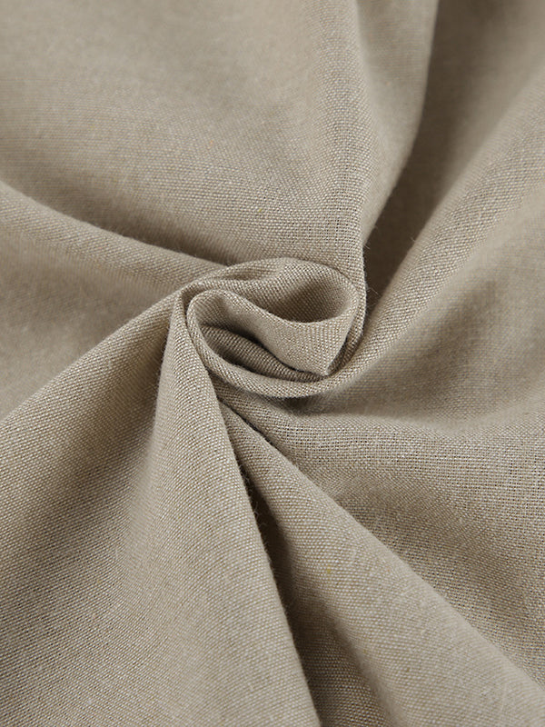 Gilet ample à col licou et pantalon taille haute élastique, ensemble deux pièces