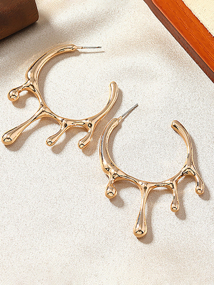 Boucles d'oreilles géométriques