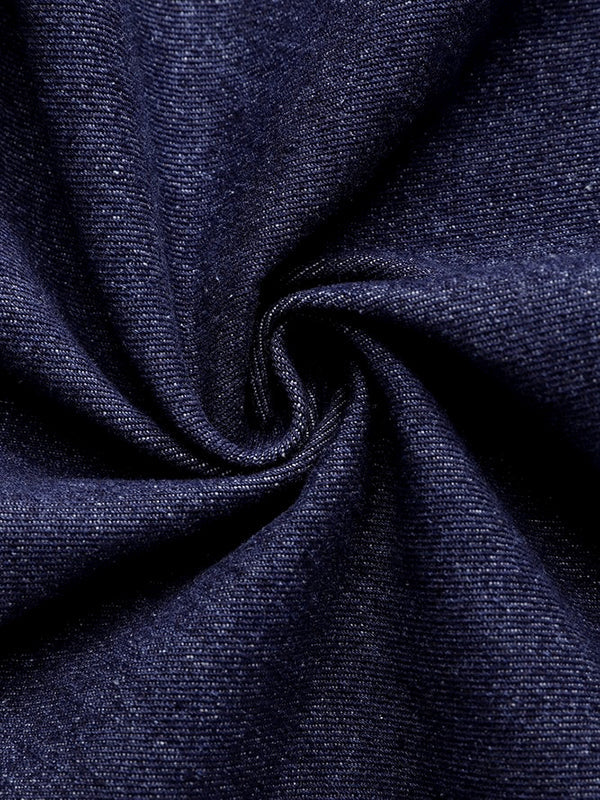 Chemisier boutonné noué à manches longues, à manches bouffantes, à nœud, à empiècements, à col haut