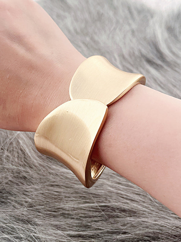 Bracelet géométrique couleur unie