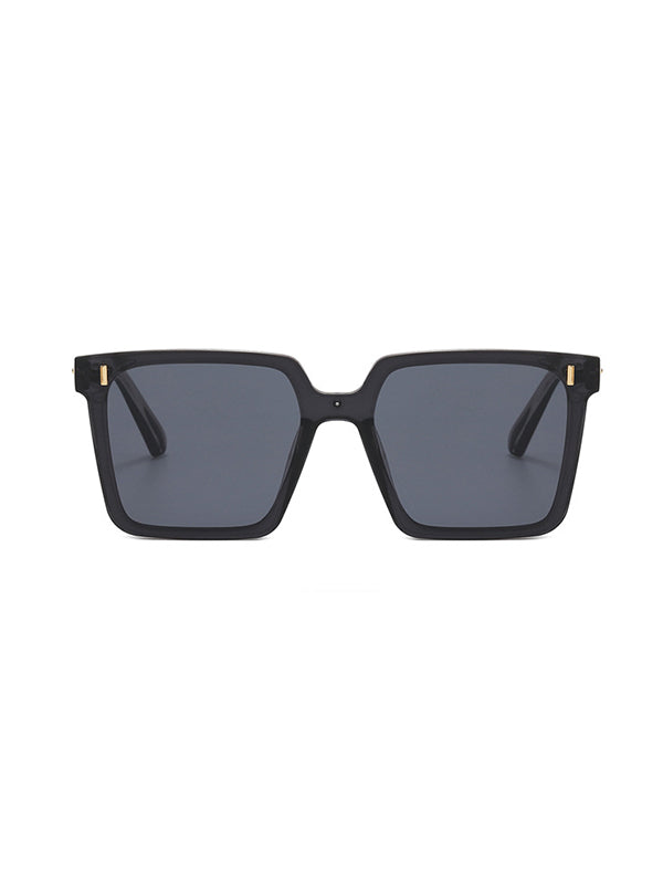 Lunettes de soleil géométriques anti-UV